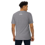 Load image into Gallery viewer, Never Give Up Men’s premium heavyweight tee

