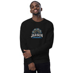 Load image into Gallery viewer, Jah Sun Unisex organic raglan sweatshirt
