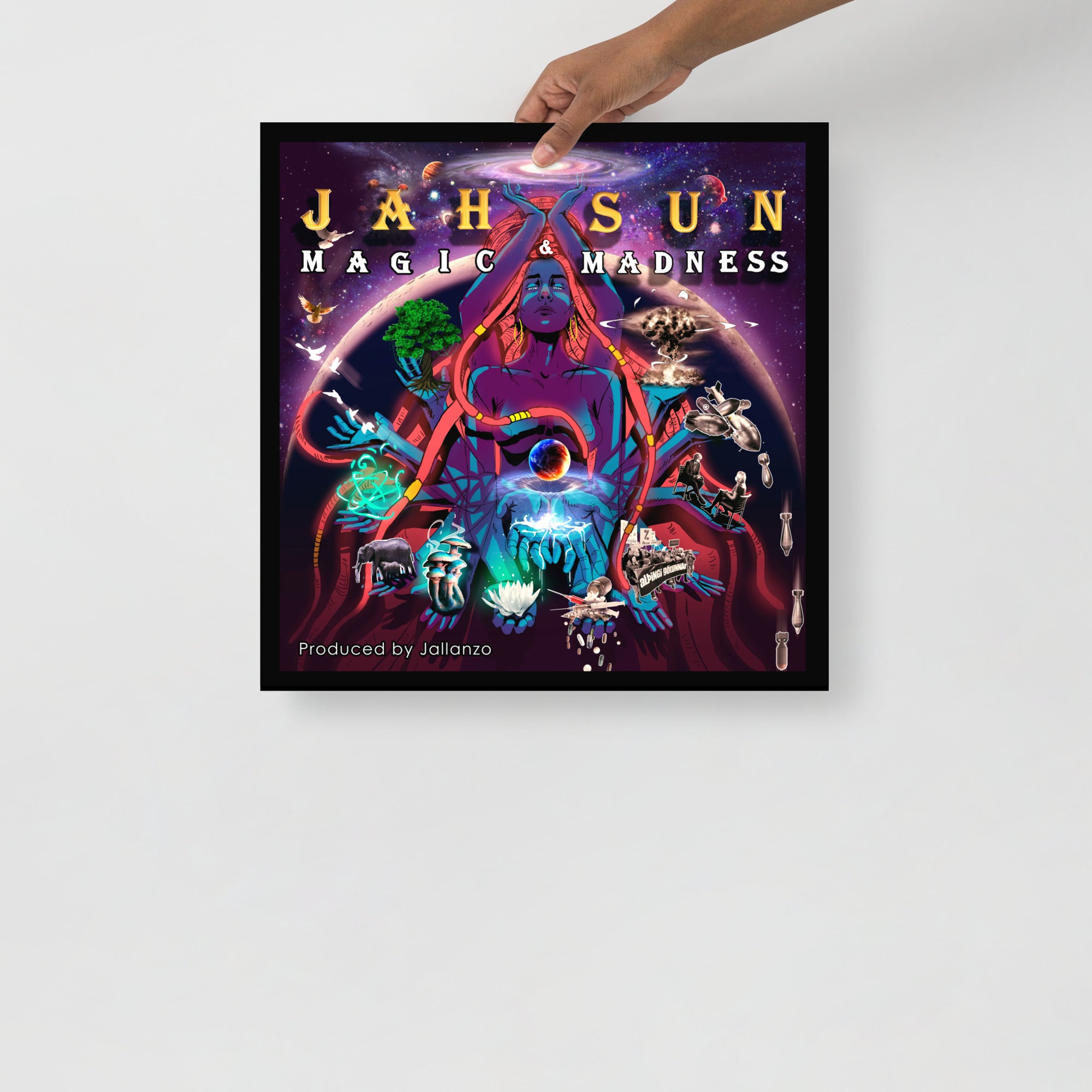 Jah Sun Poster Magic & Madness