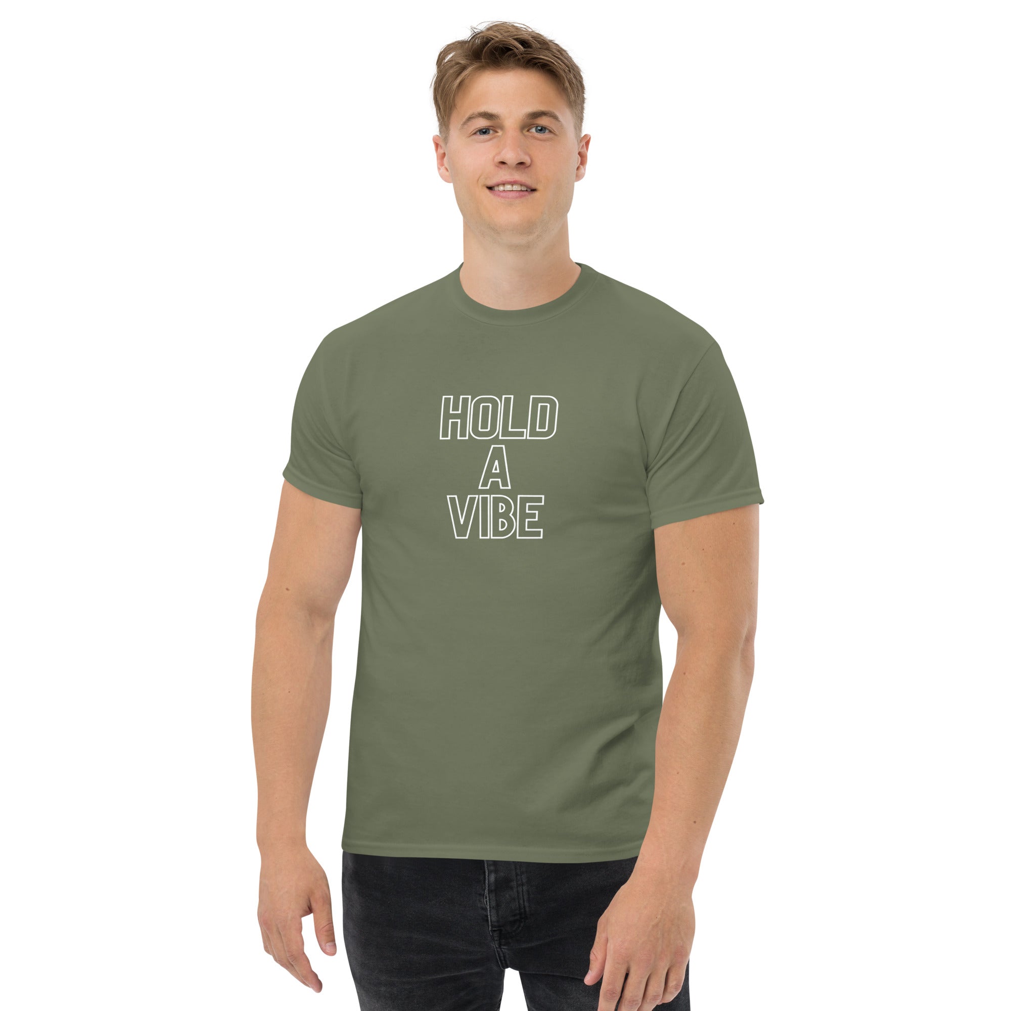 Hold A Vibe Men's classic tee