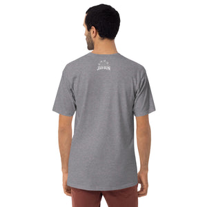 Let Love Guide You Men’s premium heavyweight tee