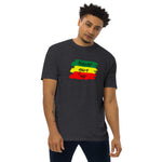 Load image into Gallery viewer, Never Give Up Men’s premium heavyweight tee
