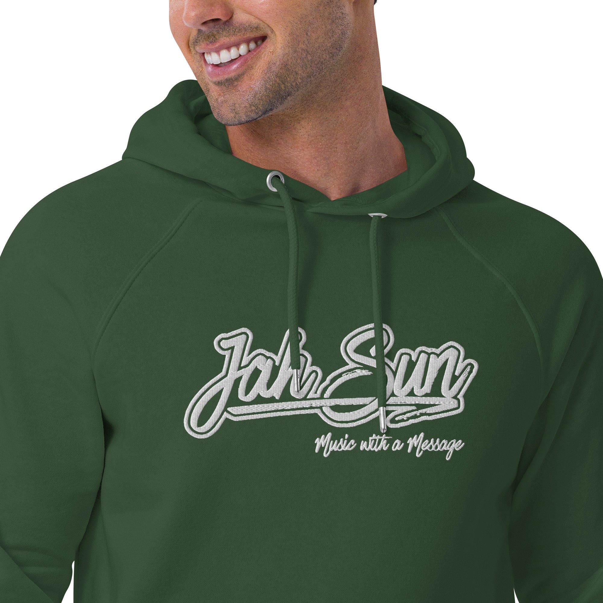 Jah Sun Unisex Premium Eco Raglan Hoodie