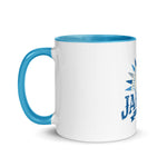 Load image into Gallery viewer, Jah Sun Mug with Color Inside
