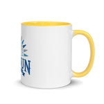 Load image into Gallery viewer, Jah Sun Mug with Color Inside
